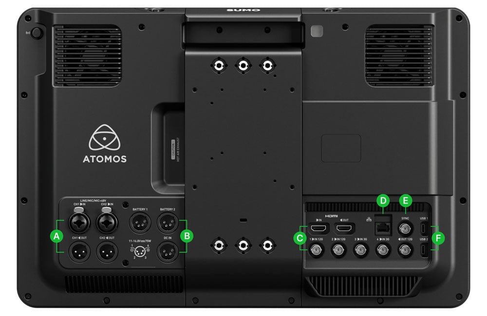 rear view of the atomos sumo pro-19
