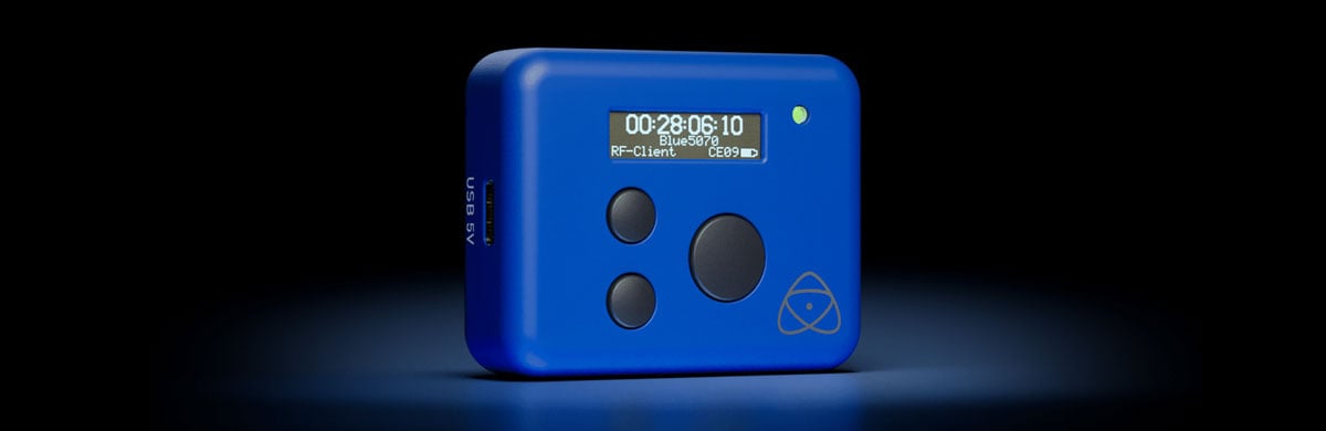 angled view of the ultrasync blue
