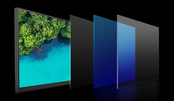 breakdown of the benq monitor panel