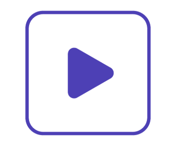 purple video ready icon