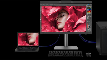 benq monitor 27 4k kvm switch setup
