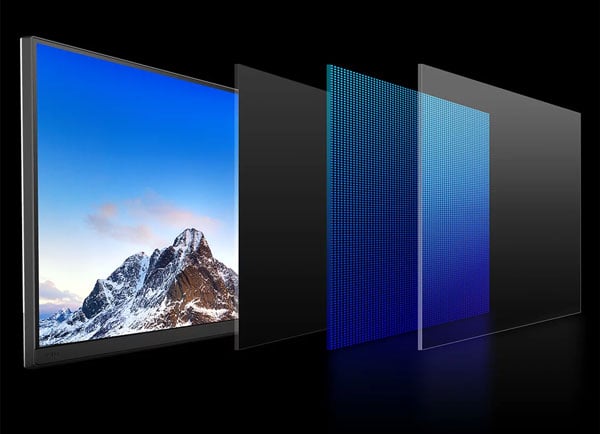 breakdown of the benq monitor panel