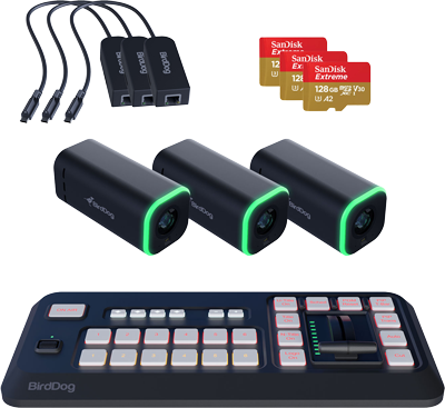 BirdDog MAKI Live All-In-One Podcast Bundle