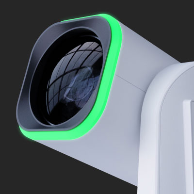 close up of the birddog ptz camera
