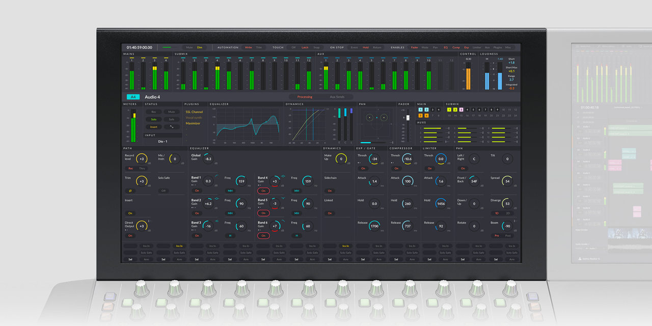 Blackmagic Design Fairlight Console LCD Monitor