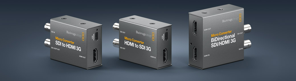 Blackmagic Design Micro Converter SDI to HDMI 12G with PSU