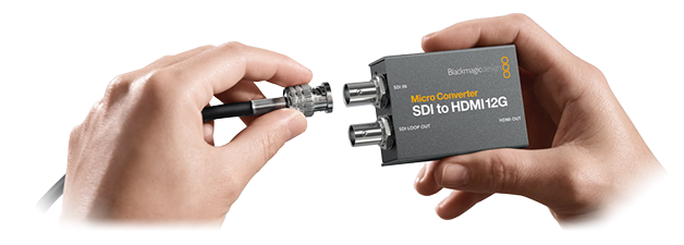 Blackmagic Design Micro Converter BiDirectional SDI/HDMI 12G with PSU
