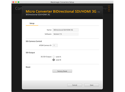 Blackmagicdesign Micro Converter HDMI to SDI 3G PSU