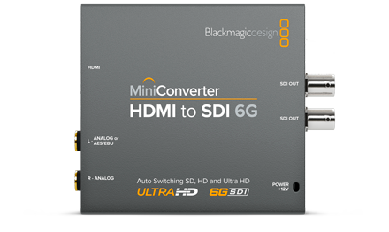 Blackmagic Design mini converter HDMI to SDI 6G