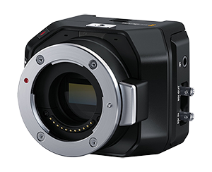 Blackmagic Micro Studio camera 4K G2 in podcast kit