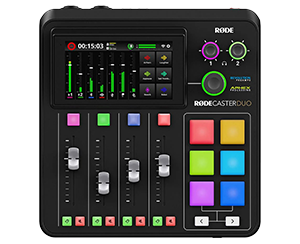 RODE RODECaster Duo Audio Production Studio for Professional podcasts
