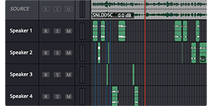 DaVinci Resolve Fairlight AI intellicut audio timeline