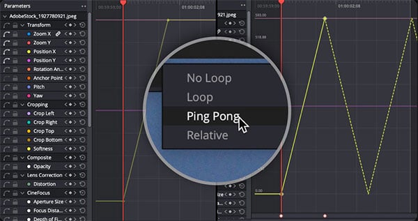  resolve 21 keyframes ui