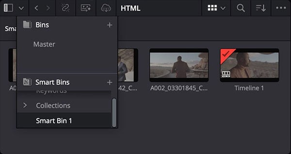 resolve 21 smart bin user interface