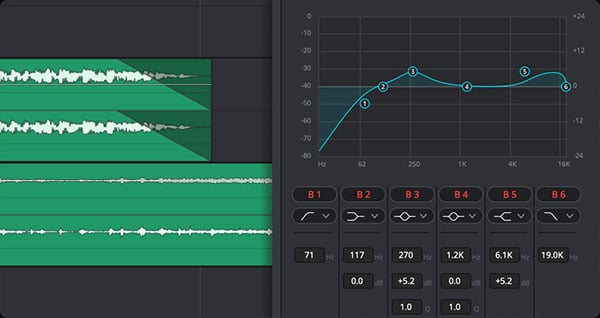 clip eq user interface
