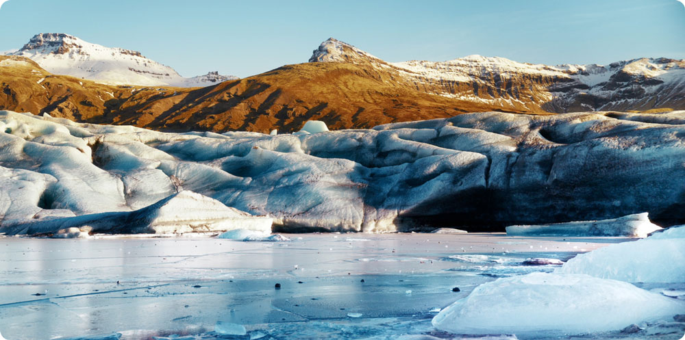example image taken using the blackmagic ursa cine of a frozen lake