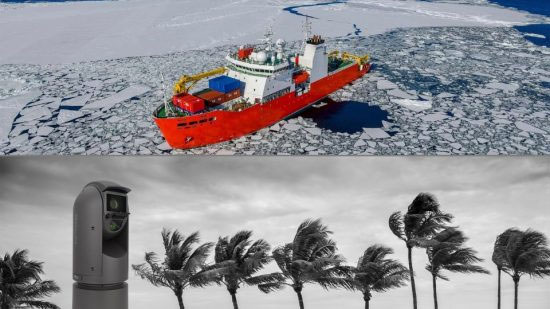 bolin HD ptz camera in different weathers