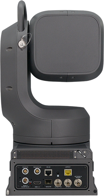 rear view of the bolin 4k ptz camera