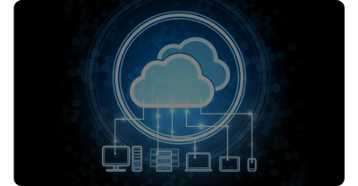 graphic of cloud streaming with multiple video source inputs