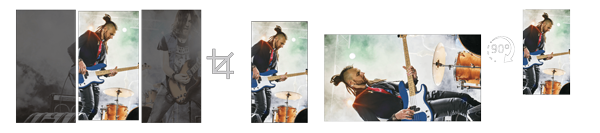 Graphic showing the multiple vertical video streaming options available