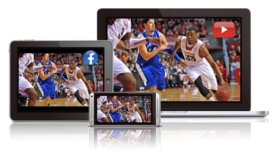 multiple platforms streaming from dvcloud footage
