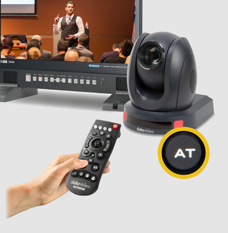 auto tracking ptz camera remote control