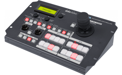 angled photograph of the datavideo RMC-180 Mark II Controller