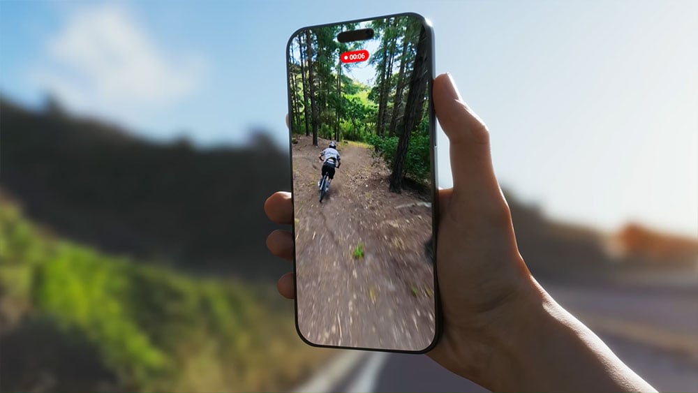 dji fly interface on a smartphone