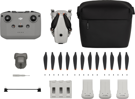 breakdown of what is included with the DJI Lito 1