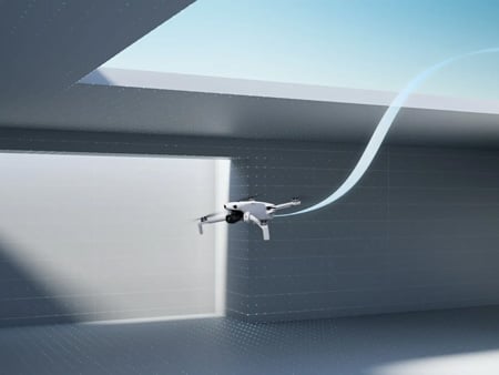 diagram showing the dji lito 1 return to home feature