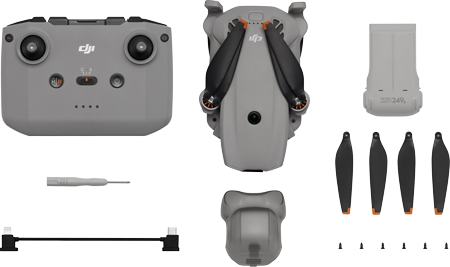 breakdown of what is included with the DJI Lito X1