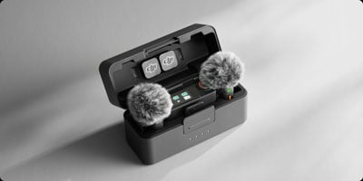 dji mic 3 in charging case
