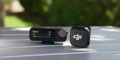 dji mic 3 on a table