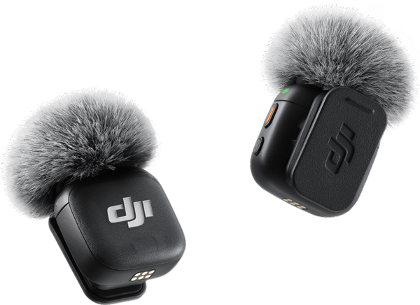 dji mic 3 with windscreen