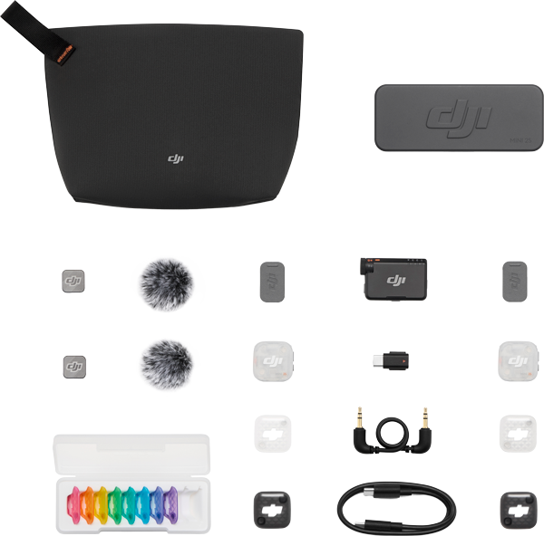 DJI Mic Mini 2S 2 TX + 1 RX + Charging Case