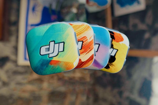 an array of dji mic mini 2s covers by victo ngai