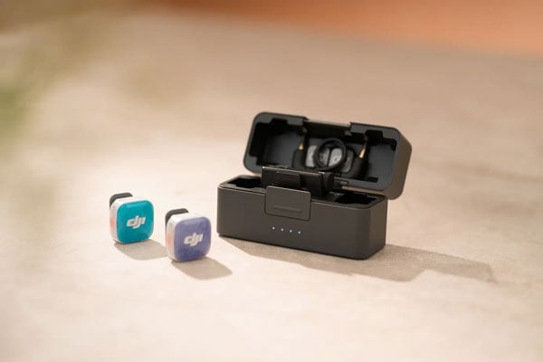 dji mic mini 2s with charging case