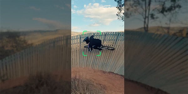 dji osmo action 6 subject tracking example