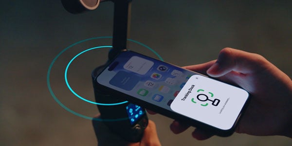 iphone connecting to the osmo mobile 8p using dockit