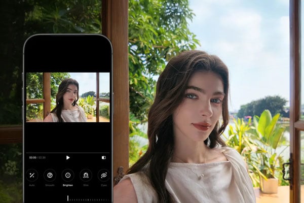 dji beauty app interface