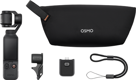 breakdown of the DJI Osmo Pocket 4 standard combo contents