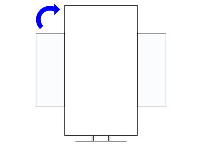 eizo monitor rotation