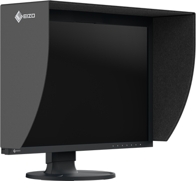 angled view of the eizo monitor