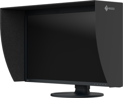 angled view of the eizo monitor