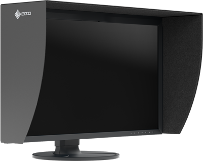 angled view of the eizo monitor