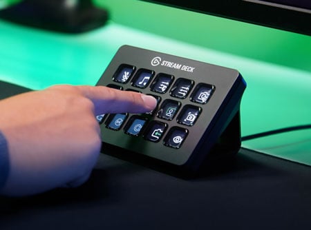 elgato 4k webcam controlled via stream deck