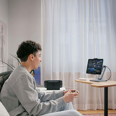 ipad connected to the elgato capture card