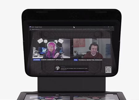 teleprompter drag and drop