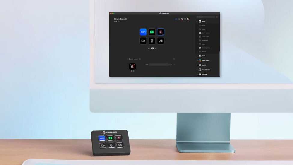 elgato stream deck mini custom controls