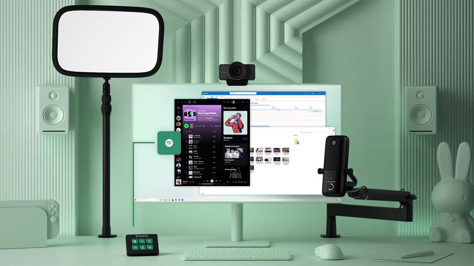 elgato stream deck mini example setup